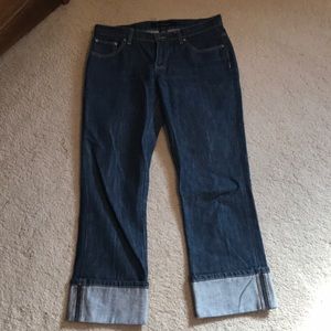 Calvin Klein cuff capris